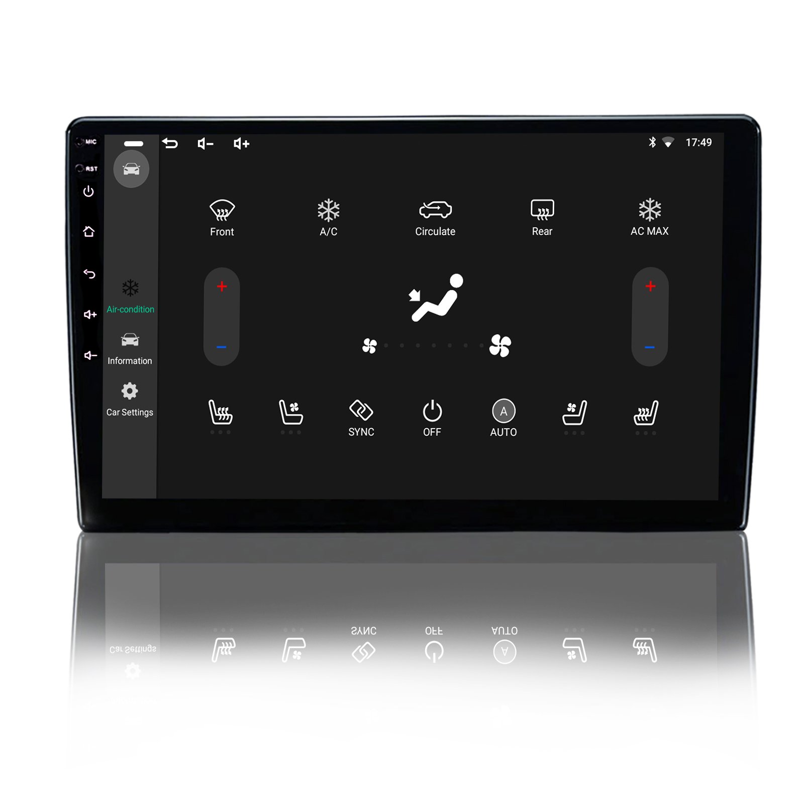2Din Universal Car Player 4 Core 2+64g Android 13.0 Car Radio Panel GPS Navigation Carplay Multimedia Player
