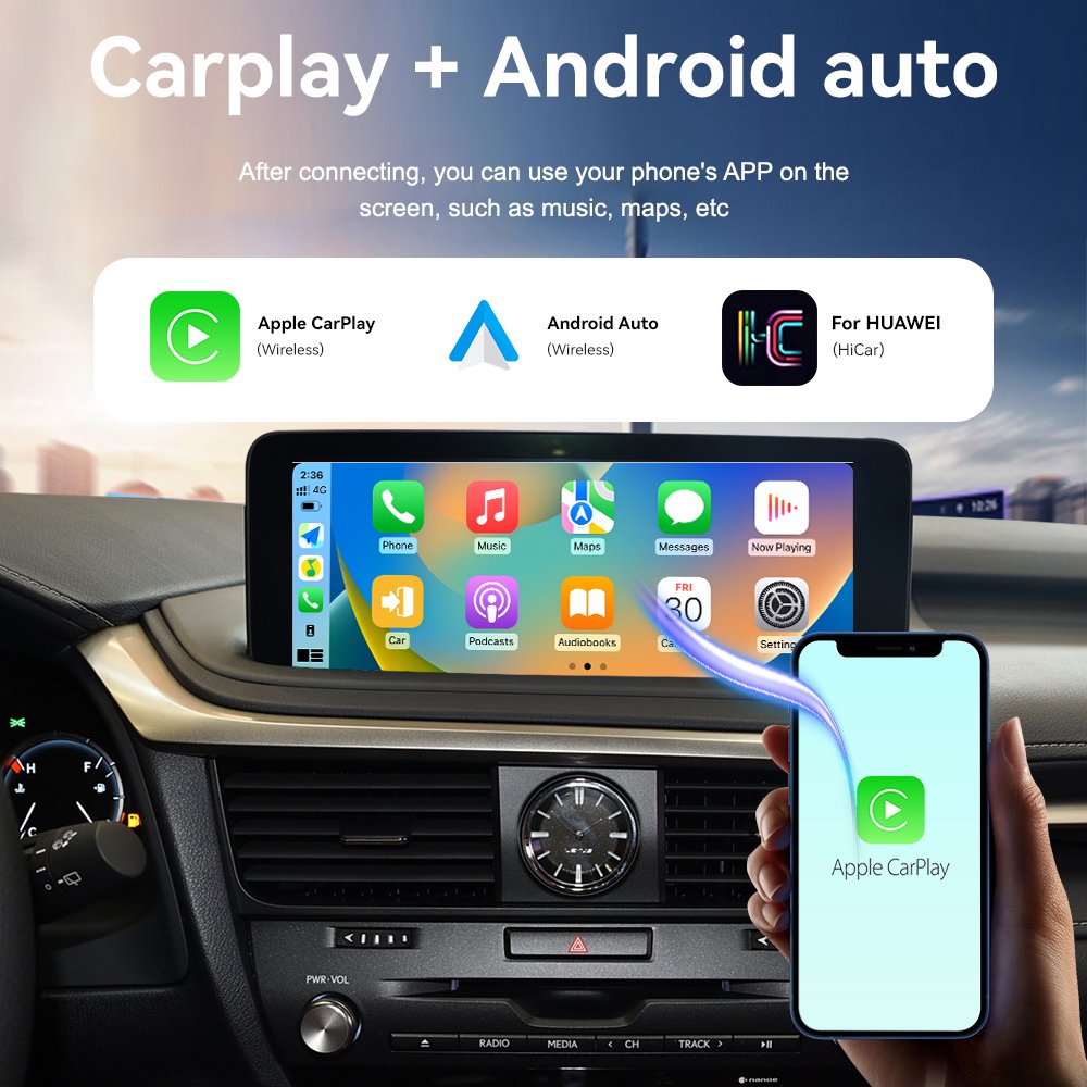 Autostereo 12.3 inch Android 13 For Lexus RX 2020-2021 Car Radio GPS Navigation Head Unit GPS Multimedia Player Audio Stereo