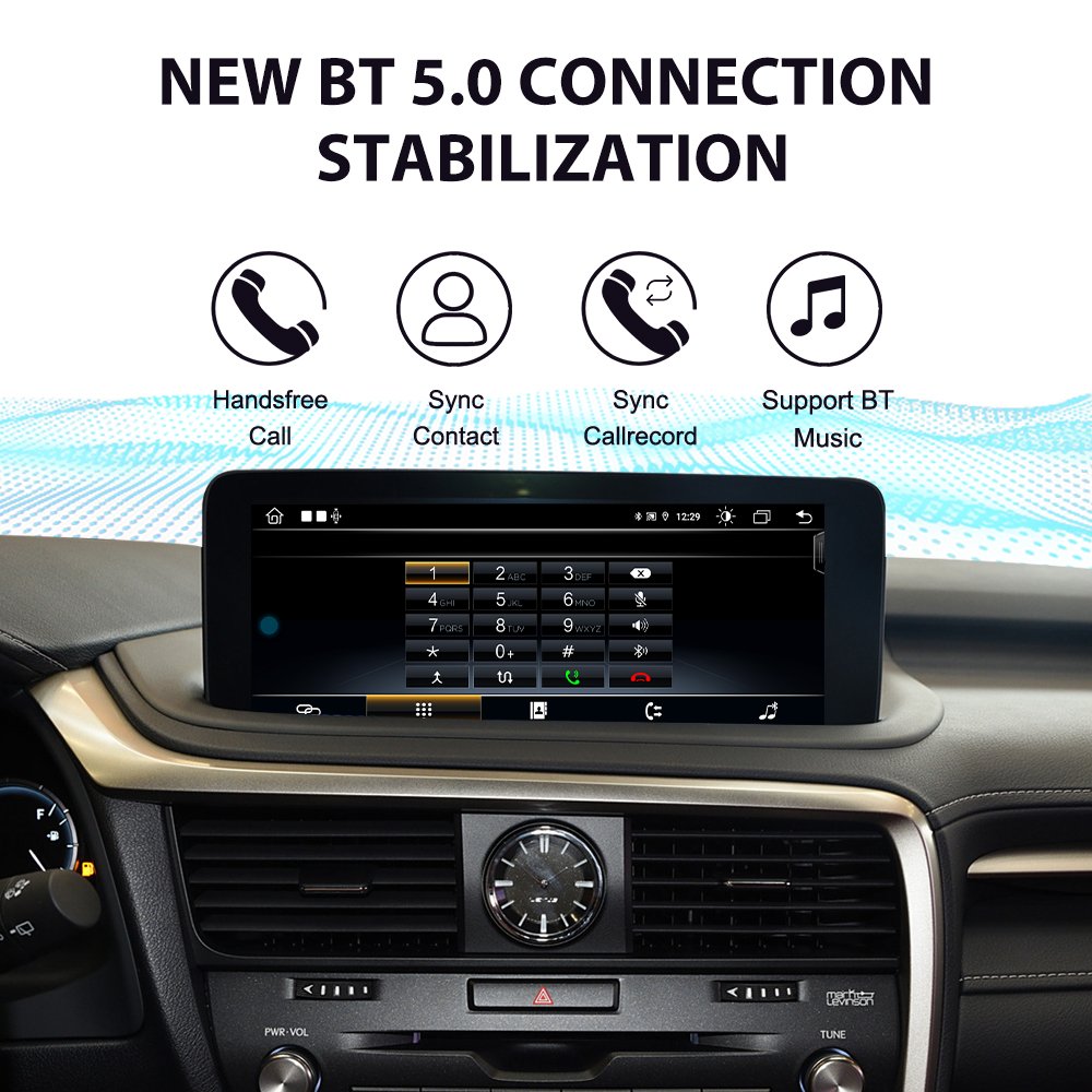 Autostereo 12.3 inch Android 13 For Lexus RX 2020-2021 Car Radio GPS Navigation Head Unit GPS Multimedia Player Audio Stereo