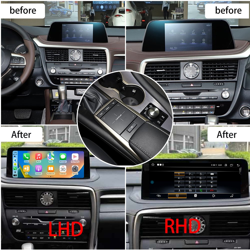 Autostereo 12.3 inch Android 13 For Lexus RX 2020-2021 Car Radio GPS Navigation Head Unit GPS Multimedia Player Audio Stereo