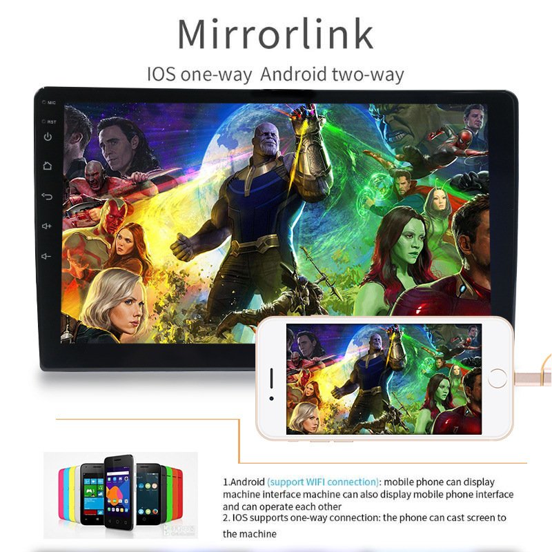 promotion 7 Inch 9 Inch 10 Inch universal touch screen auto android 12 vehicle for system gps car navigation