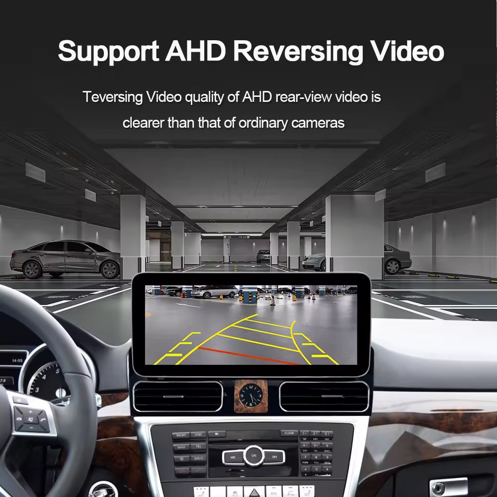 New 12.3-inch Android 13 wireless CarPlay AUTO for Mercedes Benz M-Class W166 ML250 ML350 car video player GPS multimedia screen