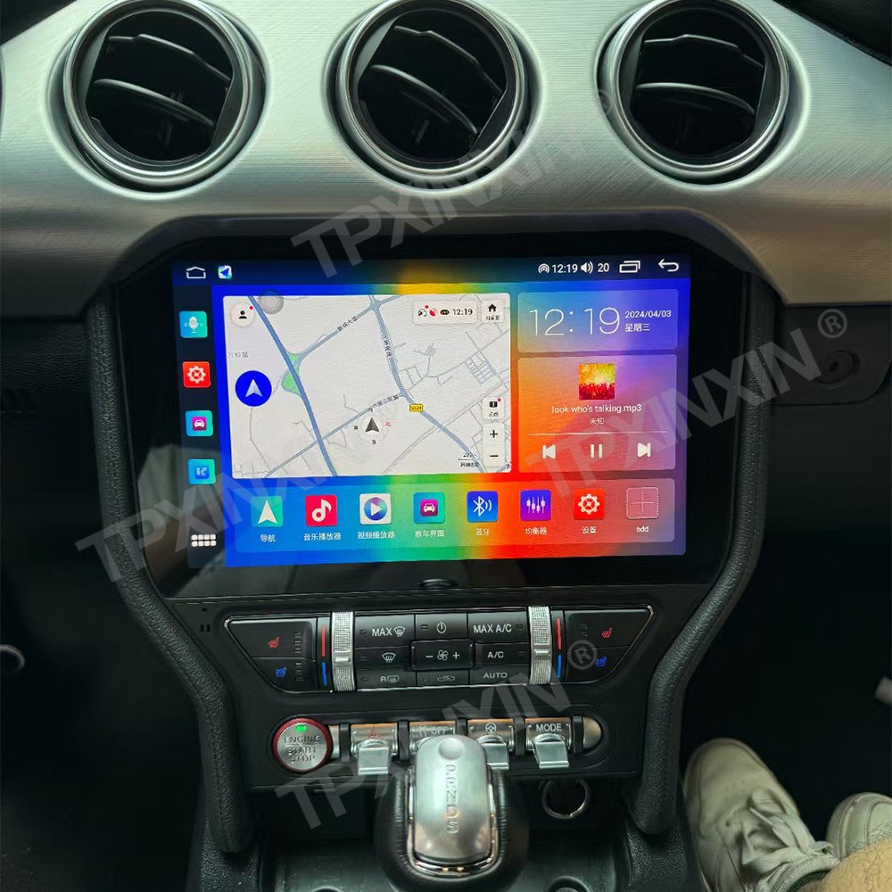 For Ford Mustang 2013-2018 Android 13 Car Radio Auto Stereo Carplay Multimedia Player GPS Video Navigation Wireless HD DSP
