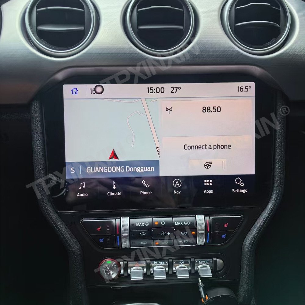 For Ford Mustang 2013-2018 Android 13 Car Radio Auto Stereo Carplay Multimedia Player GPS Video Navigation Wireless HD DSP