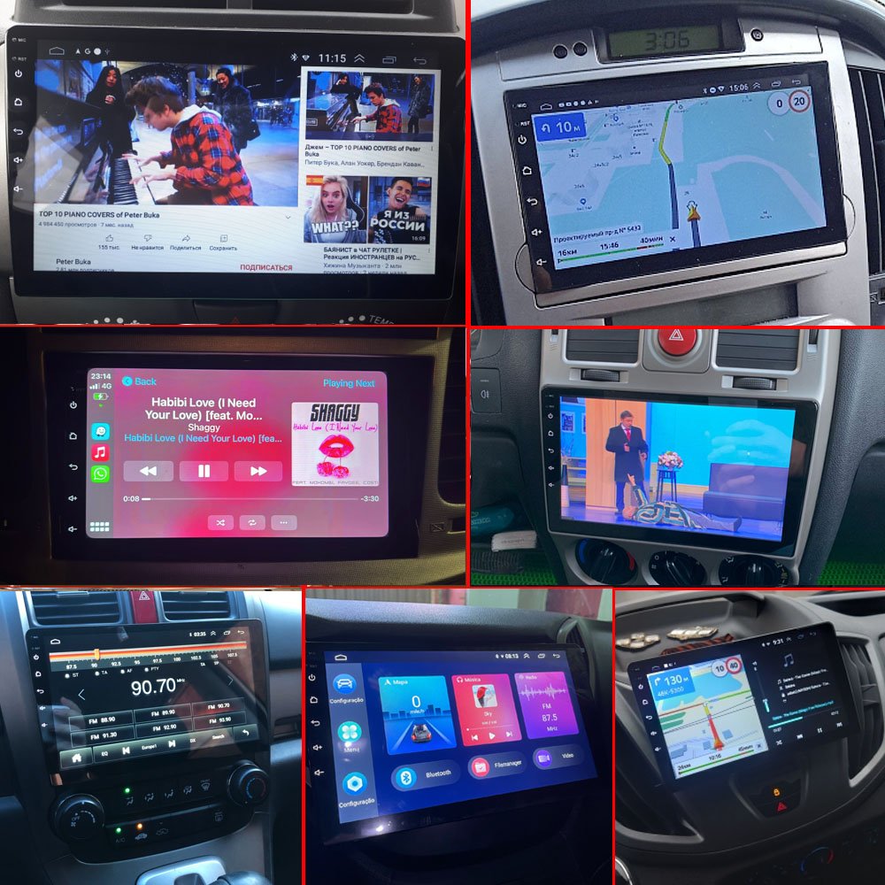 Car Radio 2 din Android Multimedia Player Auto CarPlay For Toyota Volkswagen Hyundai Kia Nissan Honda Lada Ford