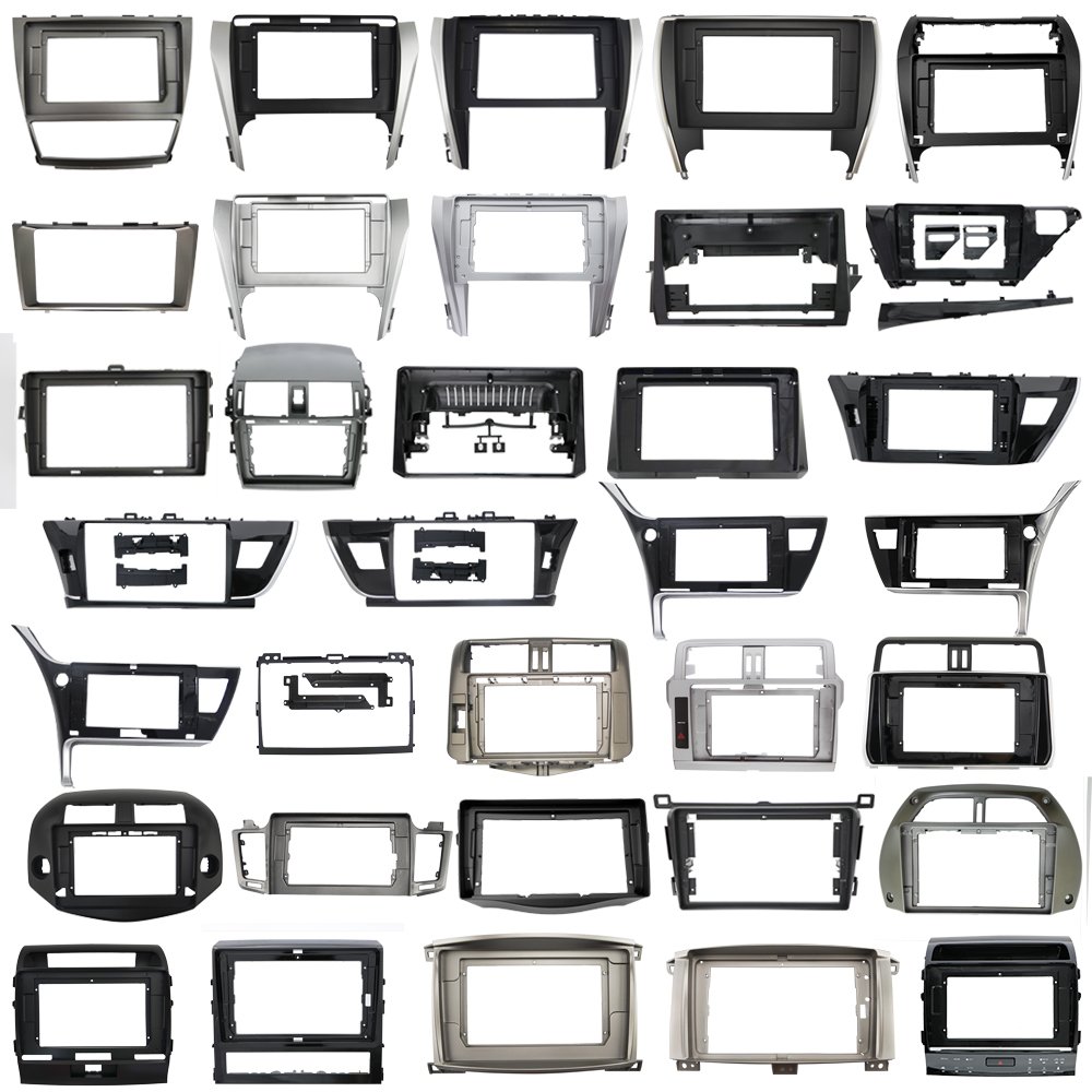 Aijia Universal Car DVD Radio Audio Stereo Player System Frame Car Screen Frame Android Radio Frame