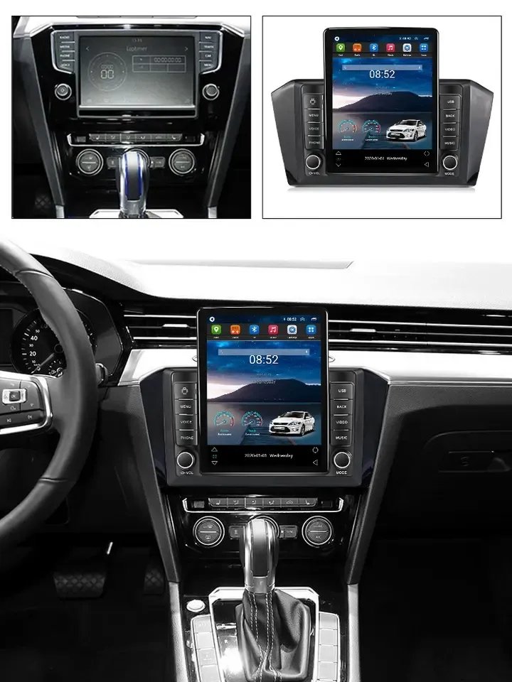 Tesla Android13 8+128G car stereo For VW Passat b8 Magotan 2015-2018 IPS+2.5D+DSP GPS BT car radio auto electronics