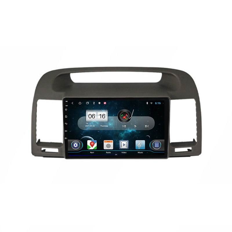 5G WIFI 6 wireless chip car android radio player for Toyota Camry 2002-2006 Automatic AC GPS navigation Auto wireless Carplay