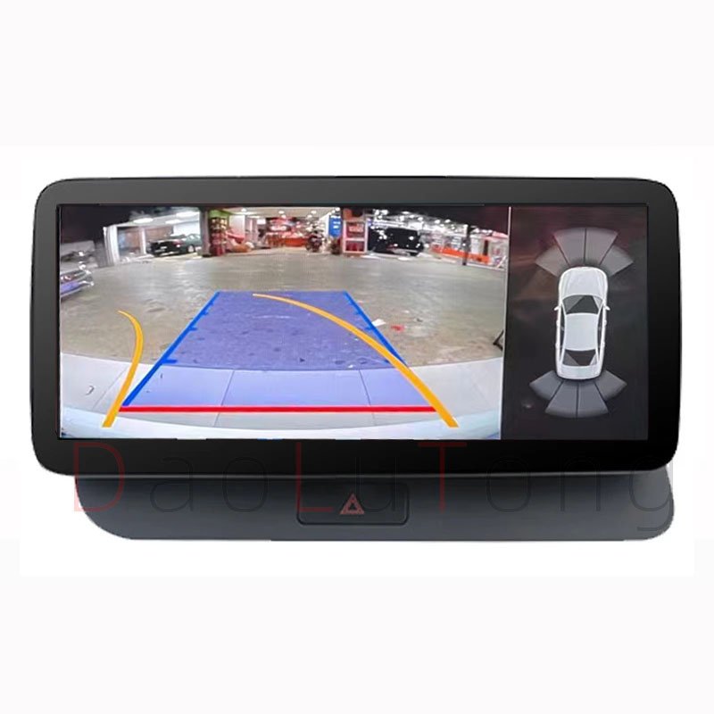10.25" head unit Support BT Music Map Video For Audi Q5 IPhone CarPlay Android Auto Car Multimedia Display HD Screen ON DVD