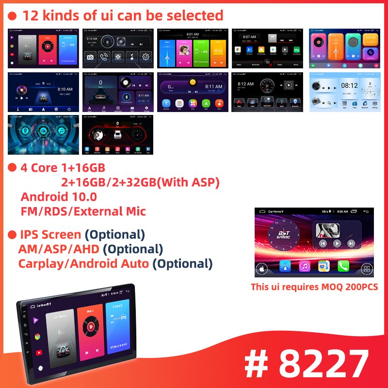 Android Car Radio For Ford Fiesta 2009 - 2017 Car Navigation GPS Carplay Car Multimedia Video Player Auto Stereo