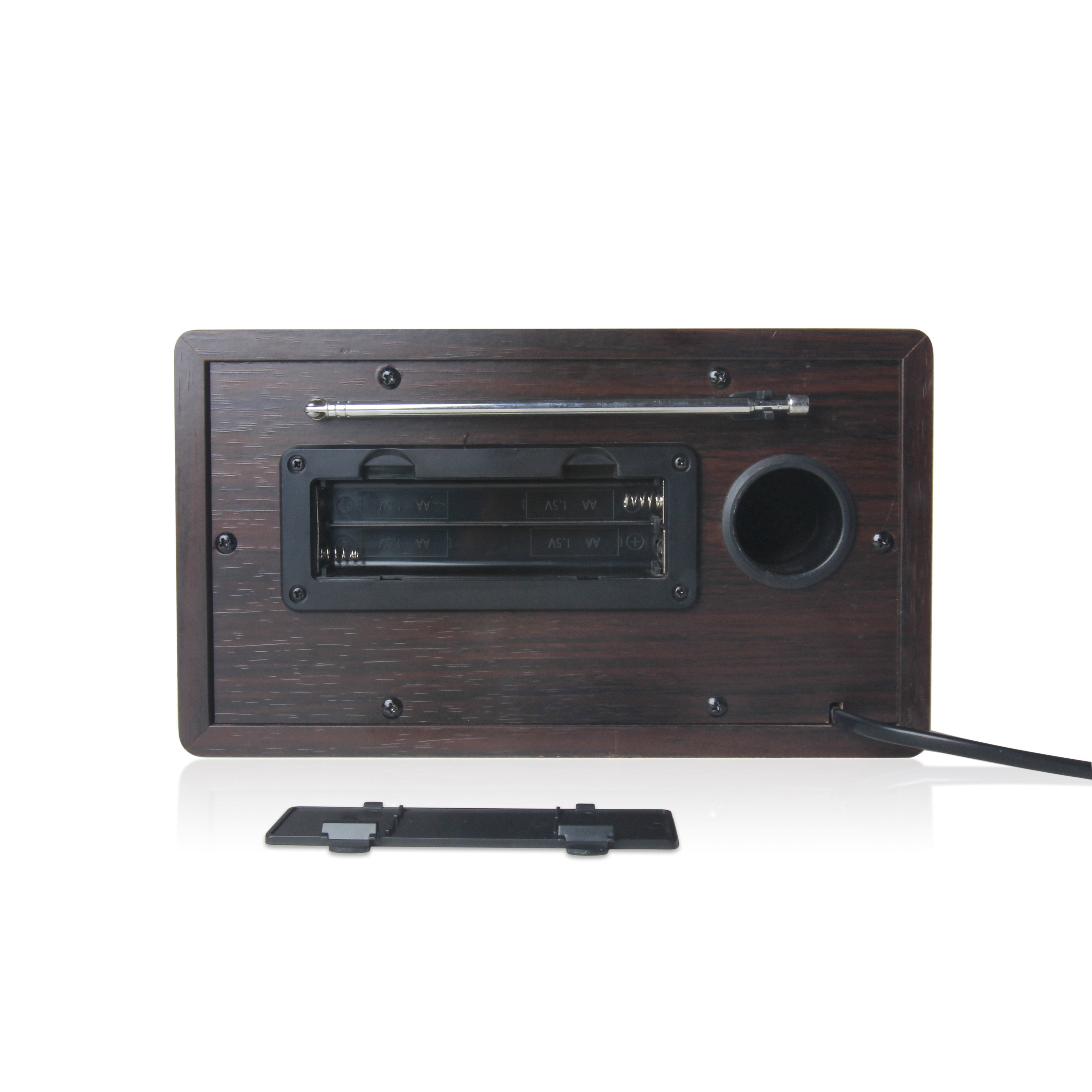 New Trend Portable Wooden Vintage Radio With FM AM AUX Functions