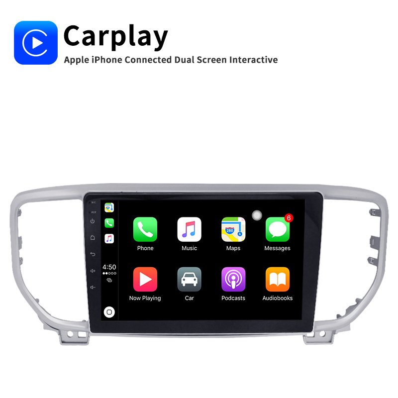 4+64GB Android 10 8 Core 9" Car Radio Stereo with GPS for KIA sportage KX5 2018 2019 Car Audio System GPS Navigation