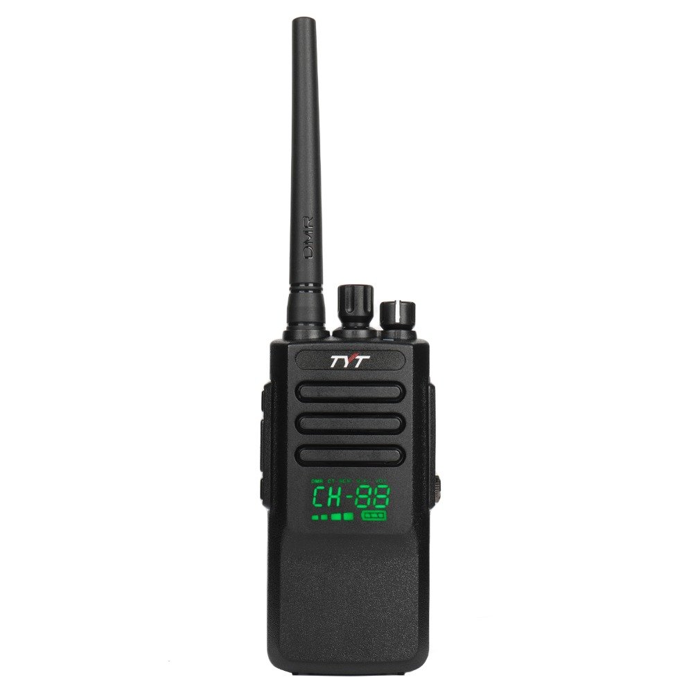 TYT DMR MD-680D 10watt waterproof two way radio with 2tone 5tone DTMF scrambler function with 2200mAH battery capacity