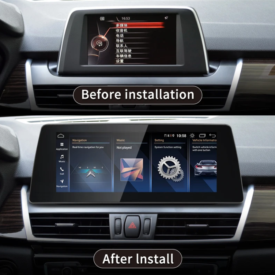 Android 13 4gb+64gb 10.25inch car radio multimedia gps stereo radio For BMW 2 Series F45 F46 F87 2013-2018 NBT
