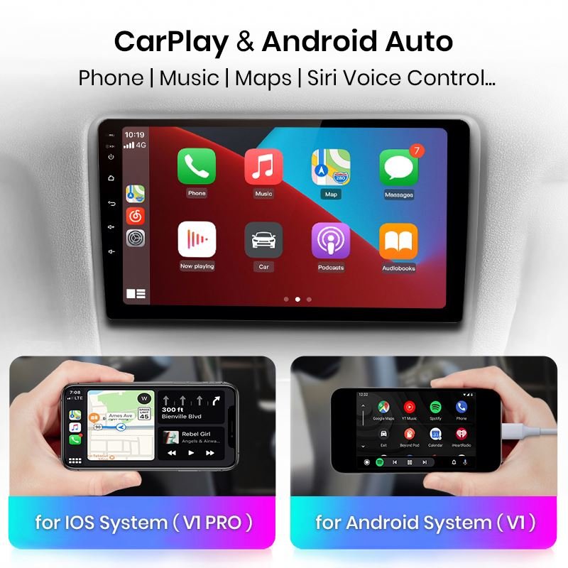 Car Radio 2 Din Android 11 Auto Carplay Universal 7" 9" Multimedia Player for Nissan Honda Toyota Lada Volkswagen Hyundai Ford