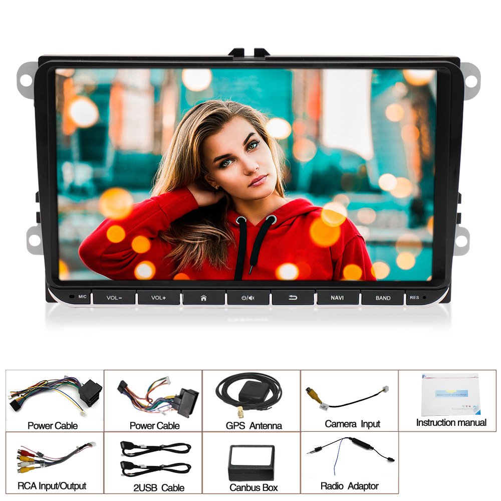 2 din android radio 9 inch with Video stereo Multimedia Player For Jetta/Glof/POLO/Passat/Bora/Magotan/Sagitar/Tiguan