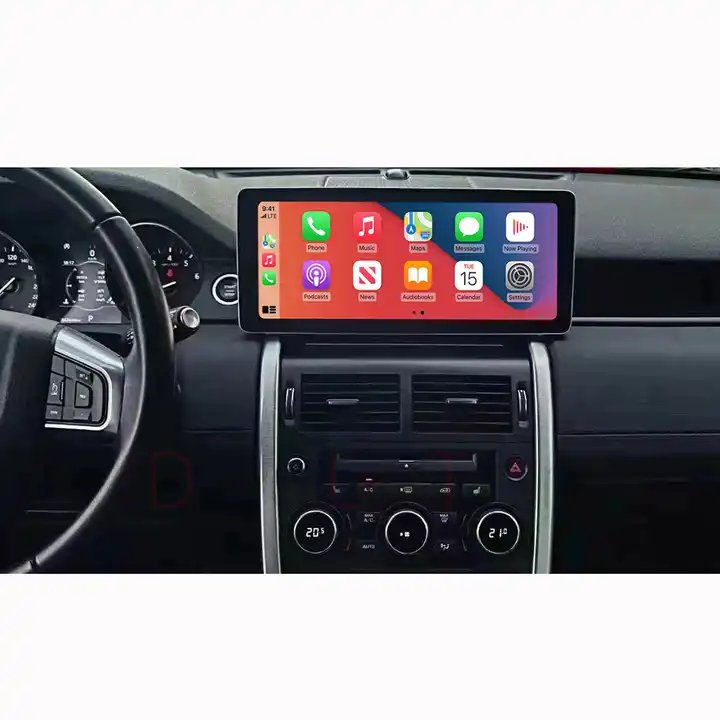 8G+128G GPS Navigation Multimedia stereo carplay radio Player for Land Rover Discovery Sport 2016-2020 12.3" android screen