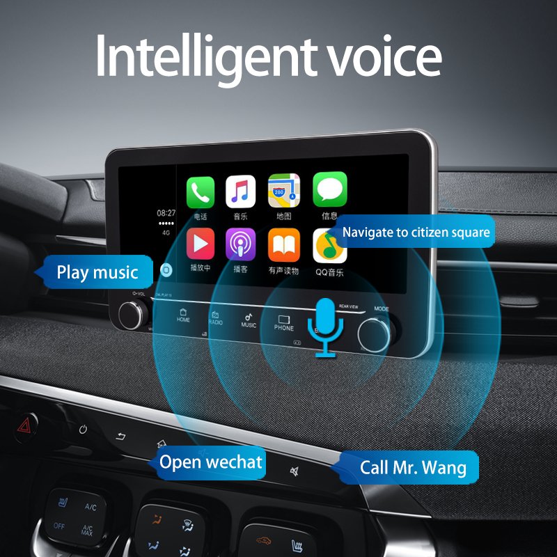 10.25'' Car Radio 2Din Car Radio Audio CarPlay Stereo Wifi BT FM Radio With floating frame MP5 Player