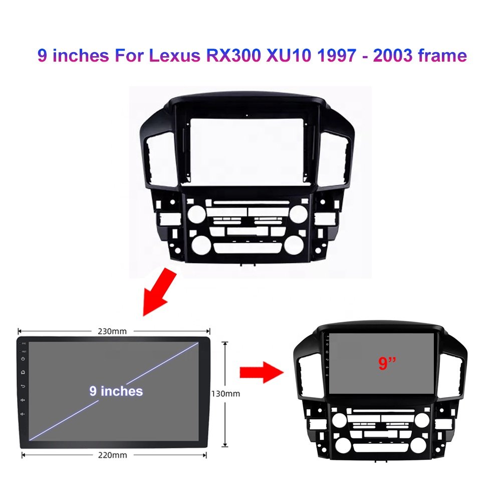 Jmance 9 Inch 8 Core For Lexus Rx300 Xu10 1997 - 2003 4G Carplay Car Radio Multimedia Video Navigation Stereo 2Din Dvd Player