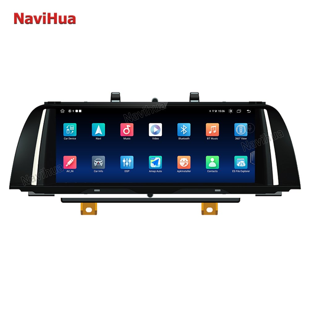 Navihua Stereo Android Auto Radio For BMW 5 Series F10 F11 2011-2017 With CIC NBT Multimedia Video Player Navigation Carplay