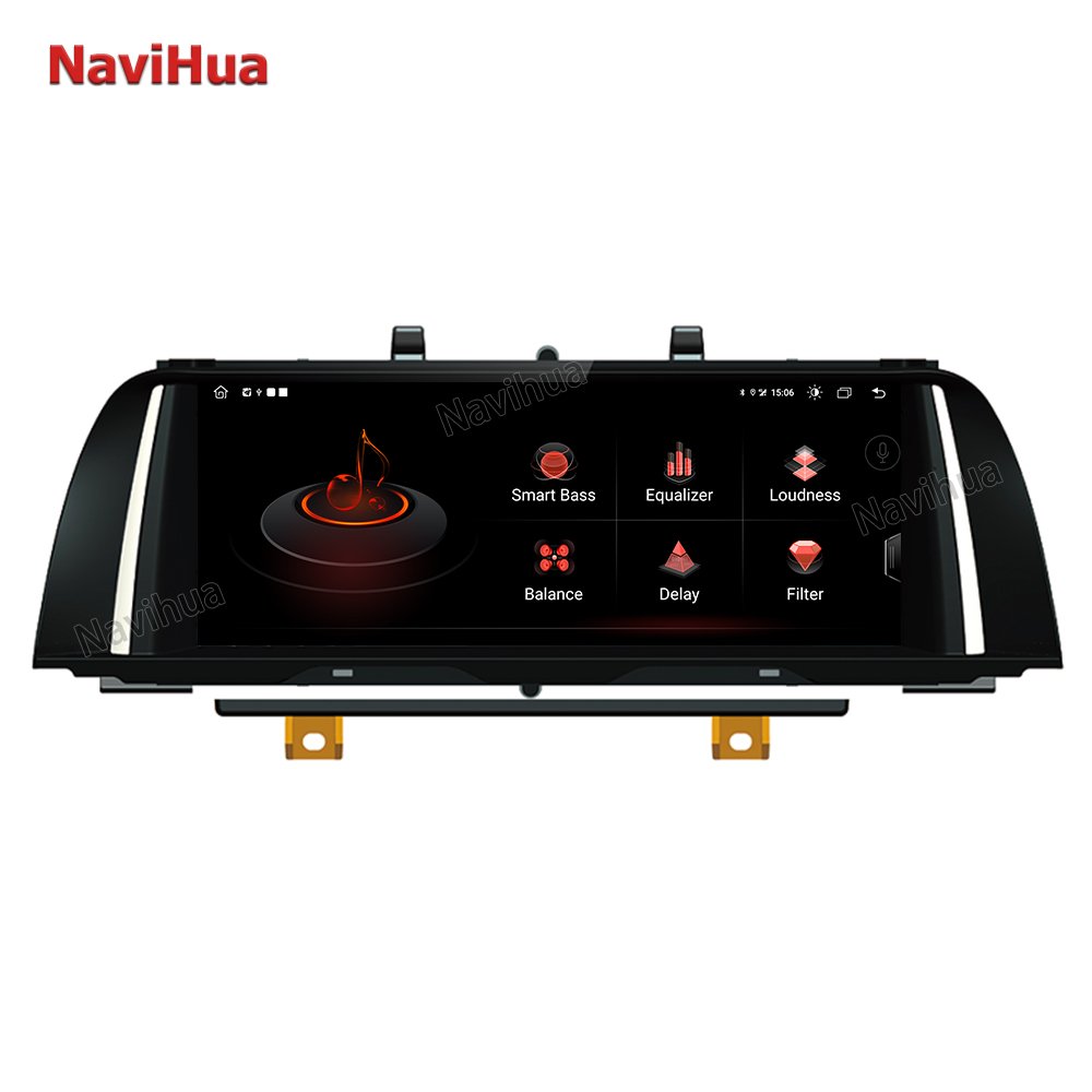 Navihua Stereo Android Auto Radio For BMW 5 Series F10 F11 2011-2017 With CIC NBT Multimedia Video Player Navigation Carplay