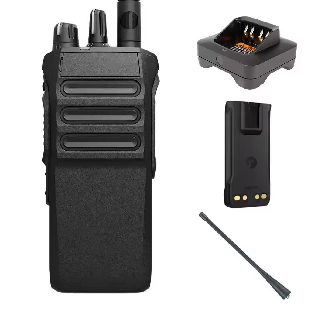 R7a DMR Digital Portable Handheld 10W Mobile Radio 10km Ran Two-Way Walkie-Talkie VOX Explosion-Proof Bluetooth GPS Intercom