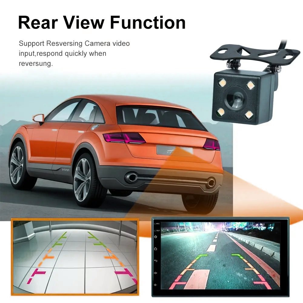 Android 13 Car Radio 7 inch Car player 2+32G / 4+64G Autoradio 2 Din Bluetooth FM Wireless CarPlay Android Auto