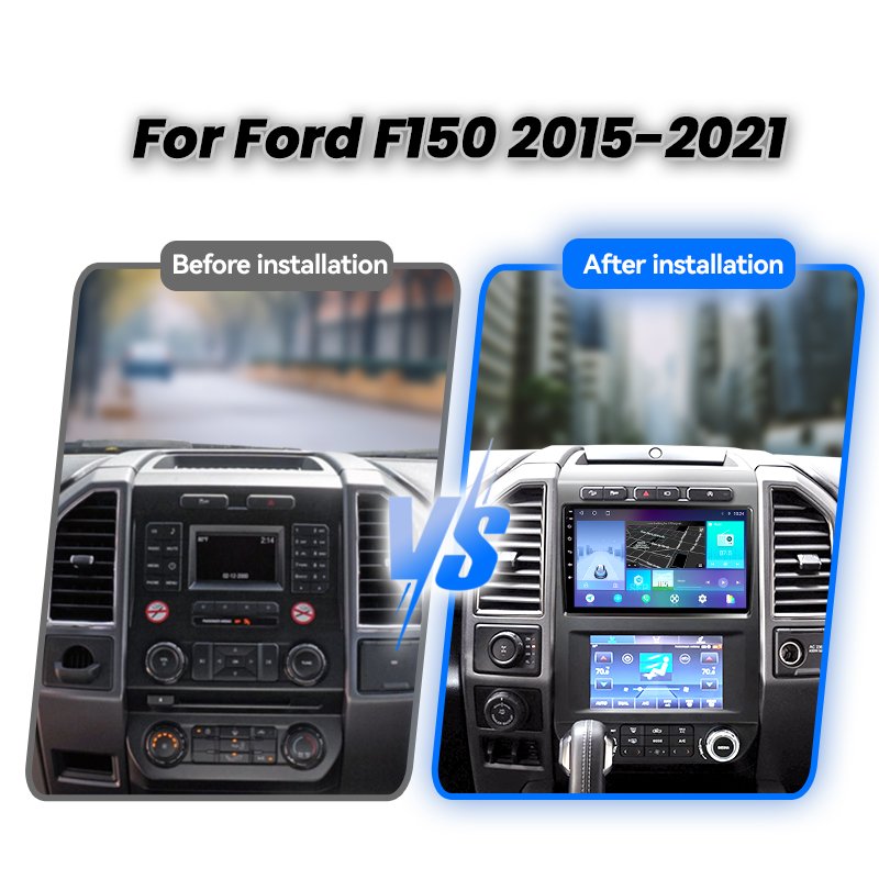 Offer Sample 9 Inch Radio Frame for Ford F150Car Dvd Car Dvd Fascia Frame Kit
