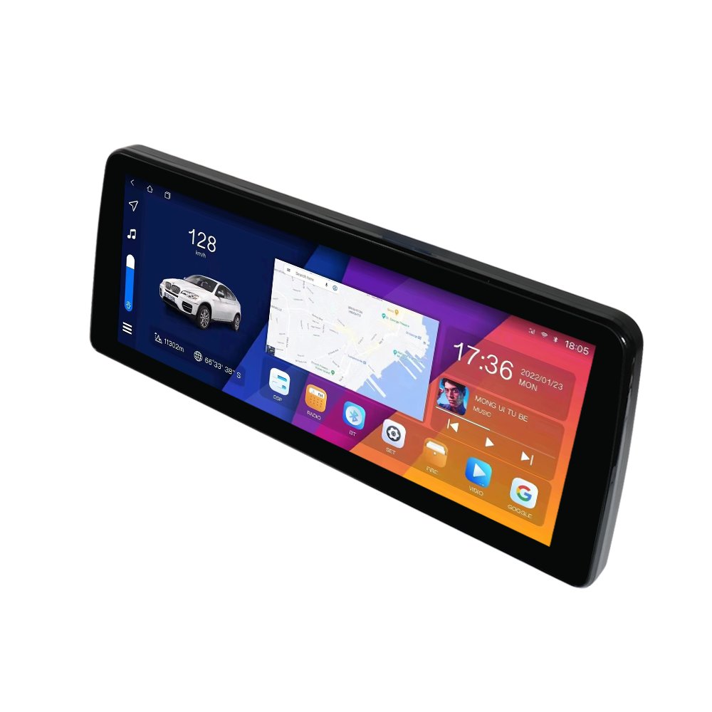 Gps car navigator 2DIN 10.36 inch Android Retractable Touch Screen USB Car Audio Radio Stereo Video DVD player