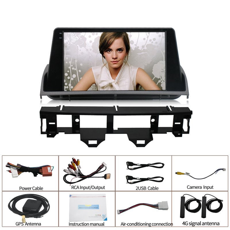 Android 10.0 Car Radio Stereo In-Dash HeadUnit Multimedia System for Mazda 6 2004-2015 GPS Navigation