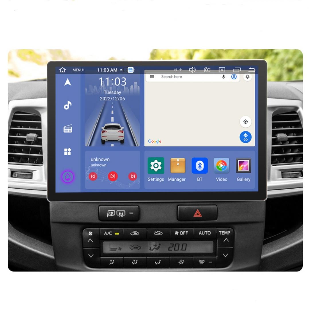 Universal Android tablet touch screen car accessories stereo monitor GPS bluetooth speaker carplay car radio