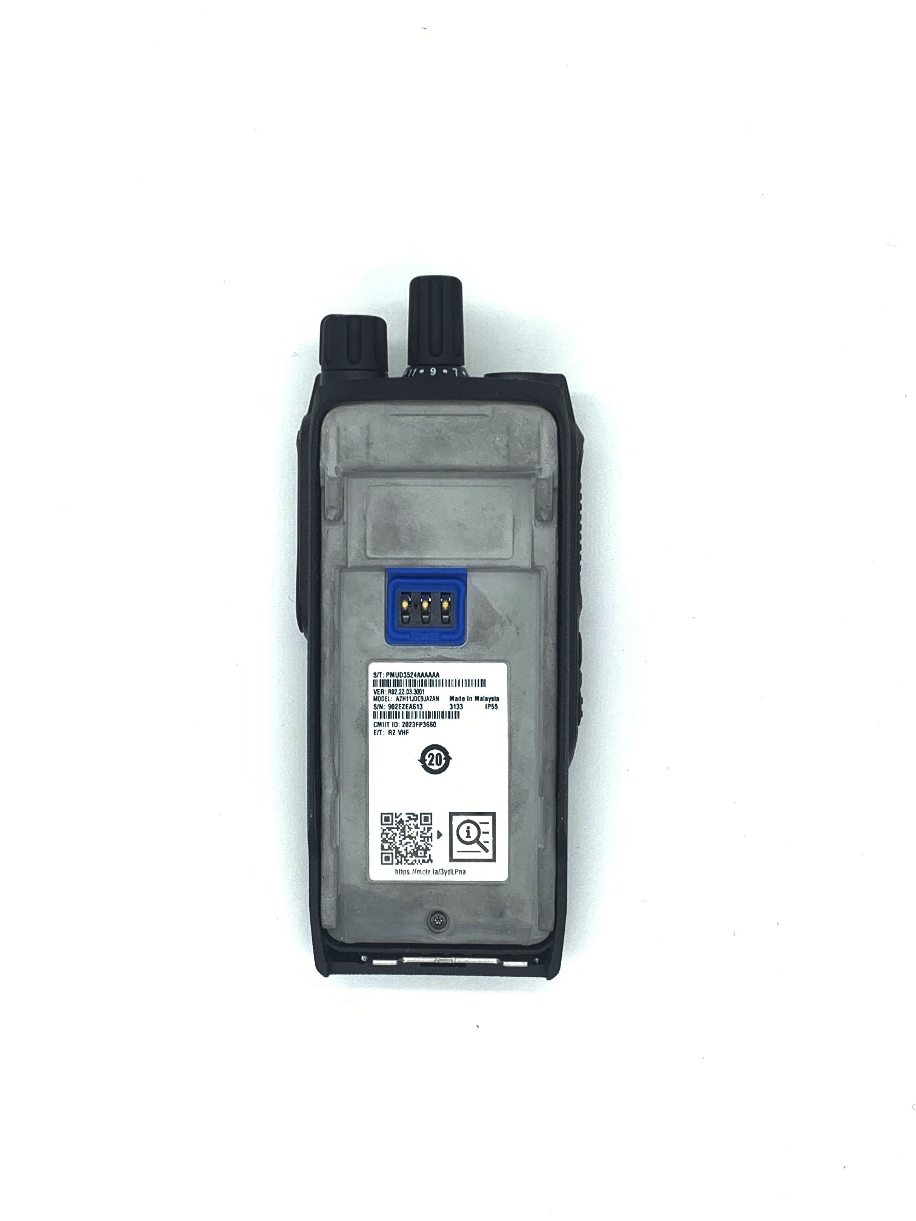 R2 DMR Portable Dual Priority Scan Waterproof IP55 WiFi Walkie-Talkie Handheld Two-Way Radio with Long Ran VHF UHF Car GPS Use