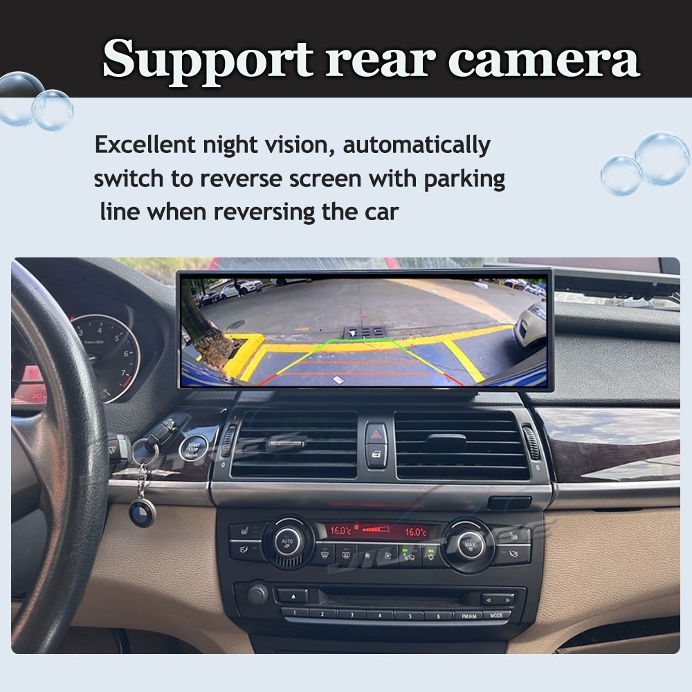 14.9 Inch Android 13 Car Radio For BMW X5 E70 X6 E71 E72 2007-2014 Large Long Screen Carplay Auto GPS Navigation Stereo