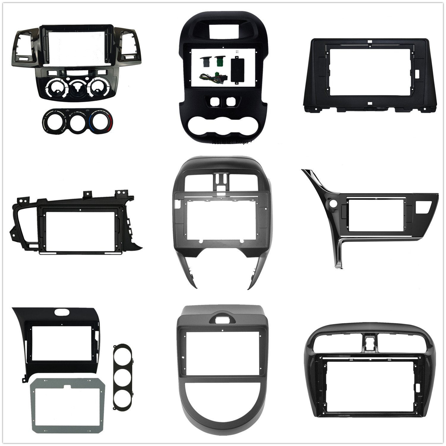 Factory direct sales car frame car radio frame car navigation for Jeep compass2017 10 inches