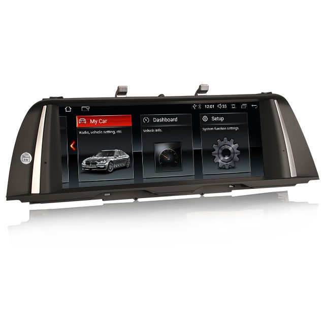 Erisin ES3310I IPS Android 13 Car Stereo GPS Satnav for BMW 5 Series F10/F11 with CIC Bluetooth 5.0 CarPlay Android AUTO WiFi