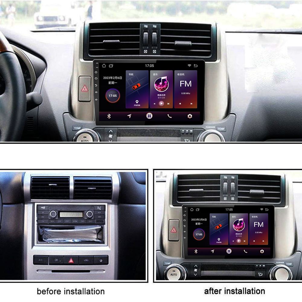 OEM Factory Universal Android Car Player Touch Screen Stereo 2 Din Car Dvd Player USB BT WIFI 9 Inch Carplay Car Radio Android