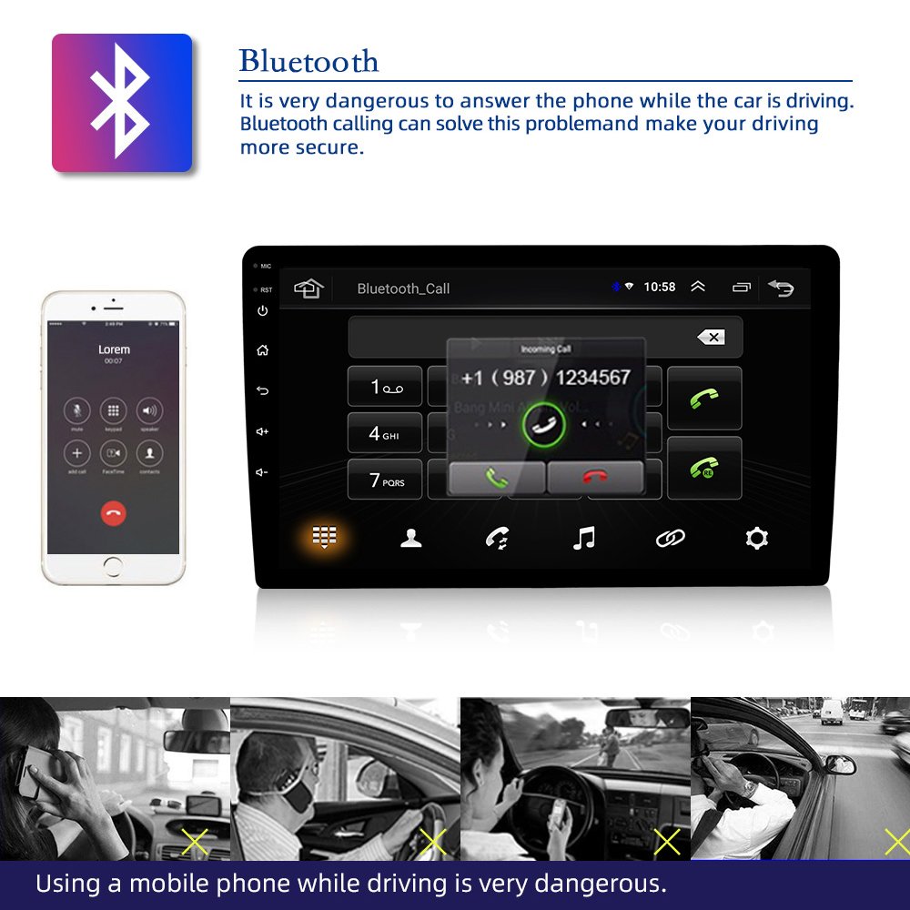 OEM Factory Universal Android Car Player Touch Screen Stereo 2 Din Car Dvd Player USB BT WIFI 9 Inch Carplay Car Radio Android