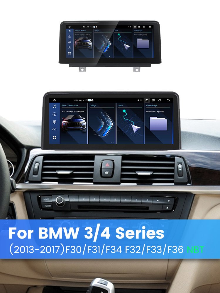 MEKEDE MNX 12.3inch Android system 1920*720 4G WIFI DSP touch screen car radio for BMW 3 Series F30 NBT