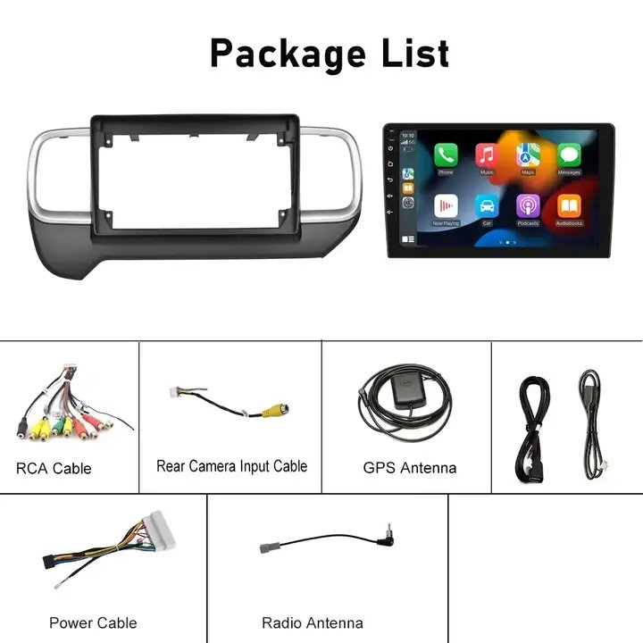Android 13 Carplay Car Radio For Hyundai VENUE 2019-2022 Car Multimedia Carplay Stereo GPS Navigation Head Unit Video Player