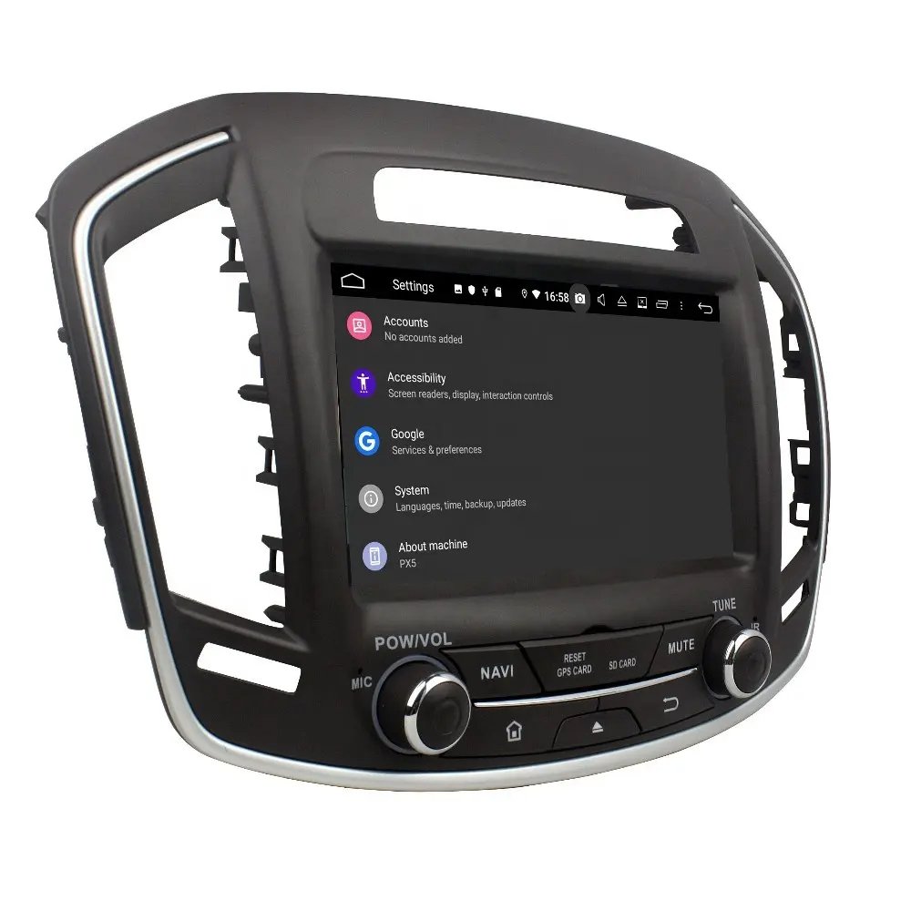 Android 10.0 8" Car DVD Radio Audio Player GPS Navigation for Opel for INSIGINA &for Buick for Regal 2014-2016