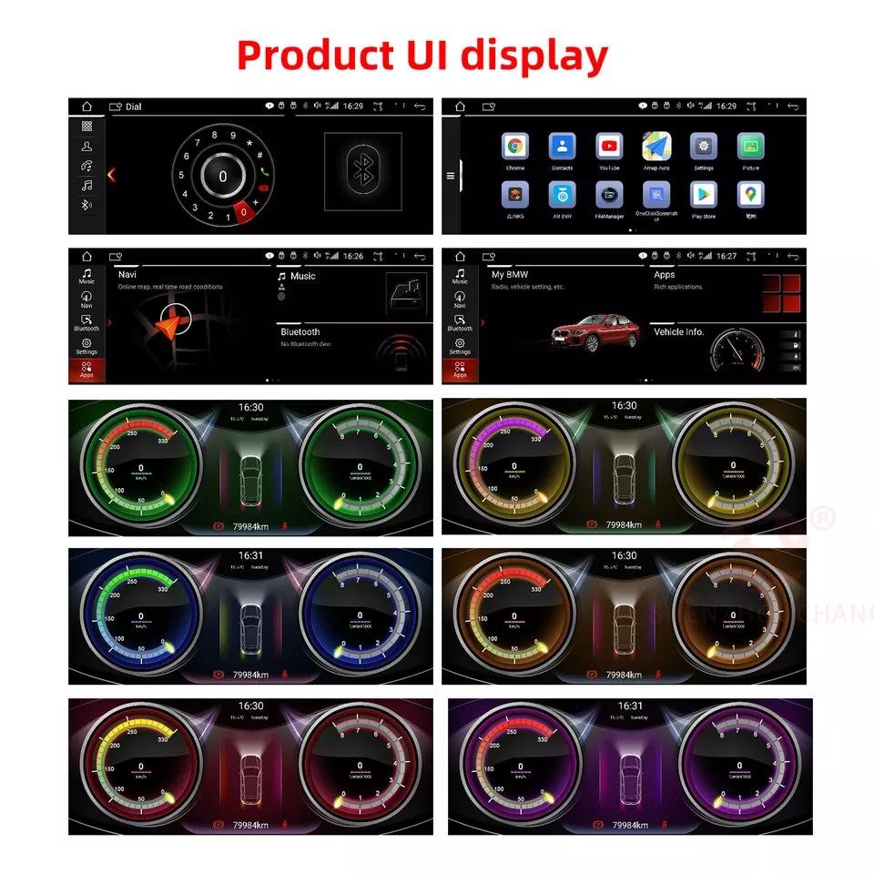10.25" 8 Core Carplay Touch Screen Car Head Unit Multimedia Navigation Radio E70 Android 11.0 for BMW X5 E70 X6 E71 2008-2013