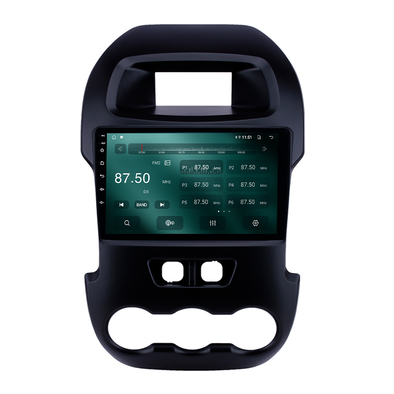 Bingfan Newest Android 2.5D Capacity Screen Car DVD Player For Ford Ranger 2011 2012 2013 2014 WIFI GPS BT Stereo Radio