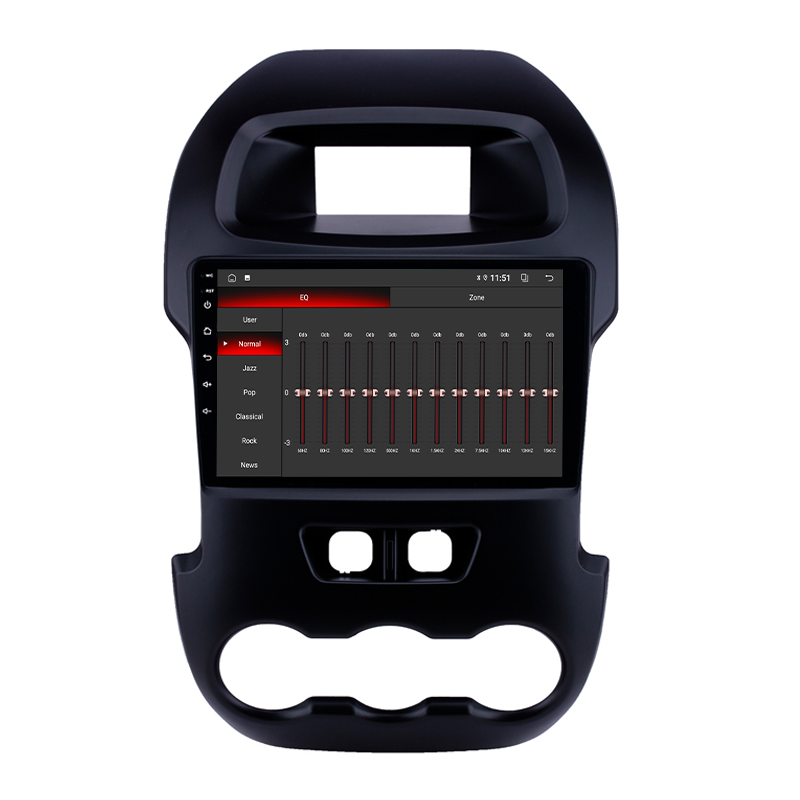 Bingfan Newest Android 2.5D Capacity Screen Car DVD Player For Ford Ranger 2011 2012 2013 2014 WIFI GPS BT Stereo Radio