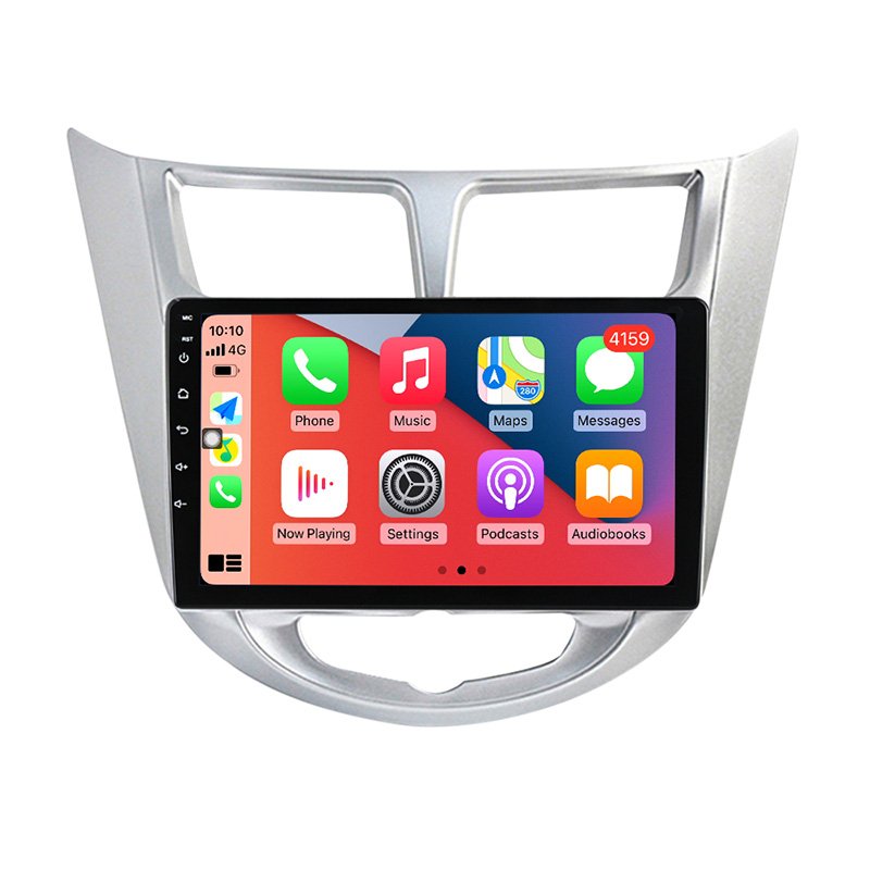 MEKEDE car frame radio For Hyundai I-25/Accent/Solaris/Verna double din car radio plastic frame Panel Special Frame