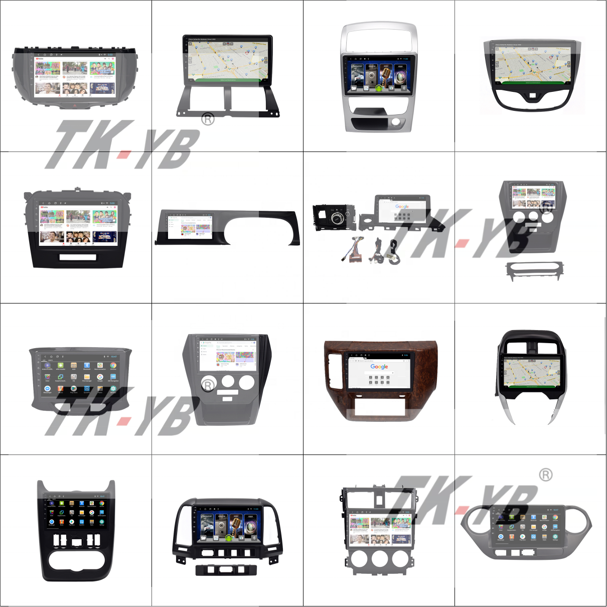 Car DVD Player frame New hot sale fascia frame Stereo navigation & gps android car radio Bracket Panel android car players