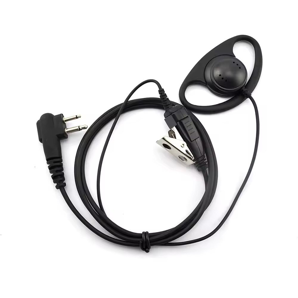 D-style Earpiece With In-line Ptt Microphone For Tyt Retevis Ksun Radio Uv-5r Bf-888s H777 Md-380 Kd-c1 Tk-3206