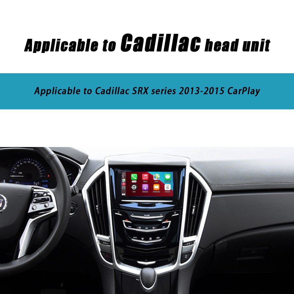CZT-AUTO Wireless Apple Carplay Interface For Cadillac SRX 2013-2015 Mirror Link Radio CarPlay Android Auto Navigation Plug