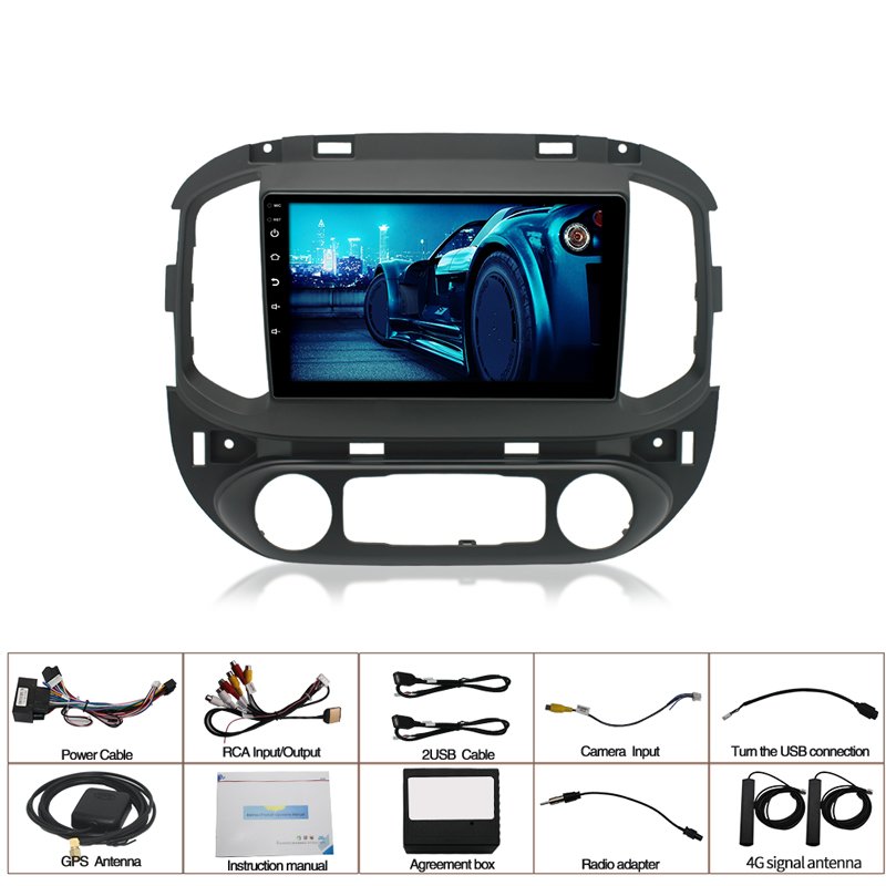 4+64g Android 10 car multimedia stereo Car video Touch screen dvd player for Chevrolet Kurod
