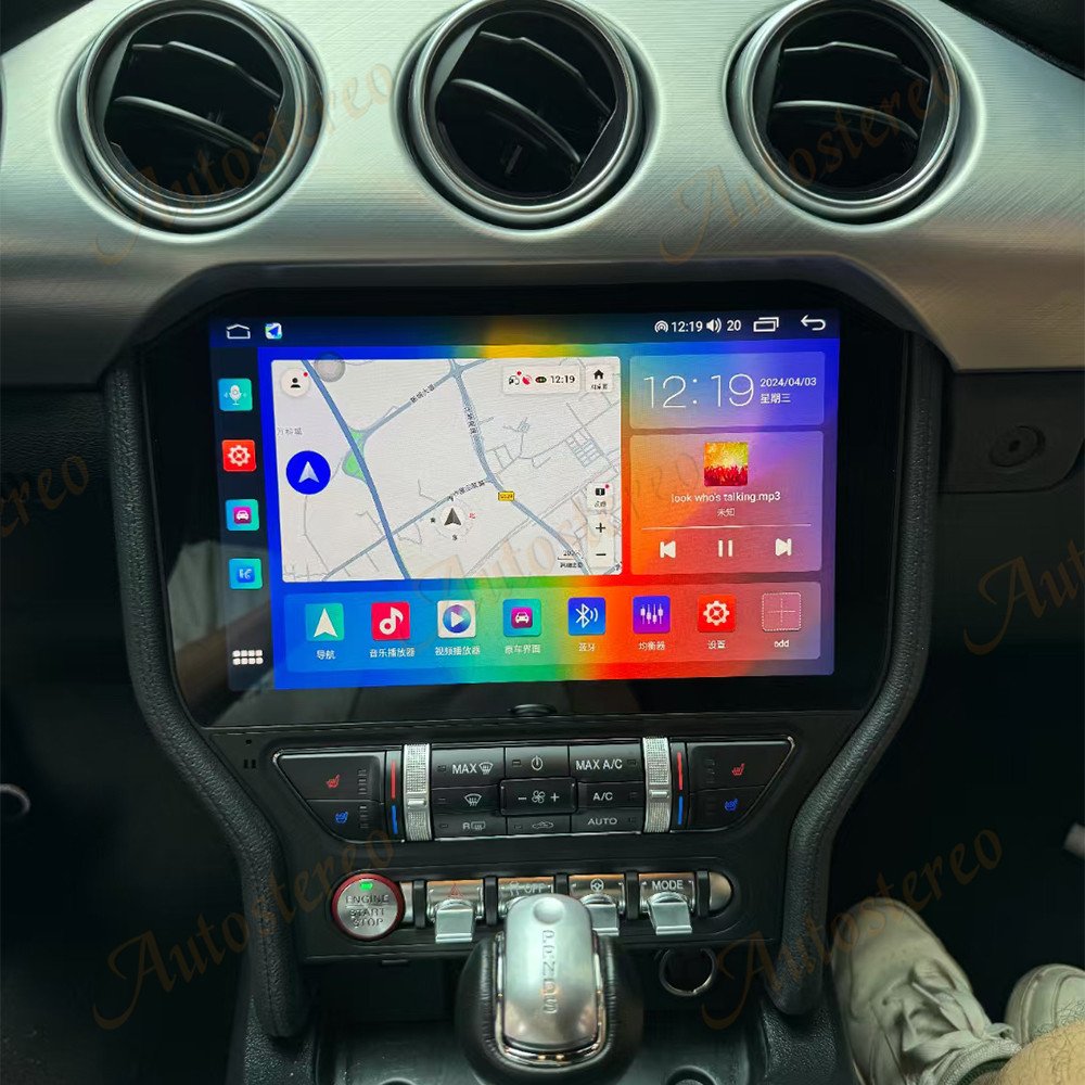11.5 inch Android 13.0 Car Carplay Radio Receiver For Ford Mustang 2013-2018 Multimedia Player Video Head Unit Auto Stereo