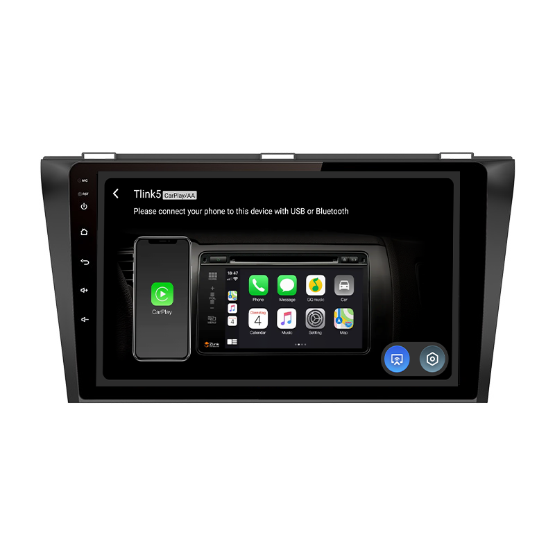 Wholesale Android 10 Screen Car Radio Dvd Player GPS for mazda 3 2004-2009 with WIFI BT Audio Player